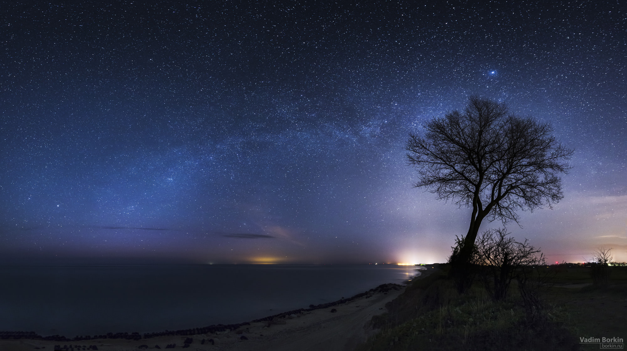 фото звезд над балтийским морем
