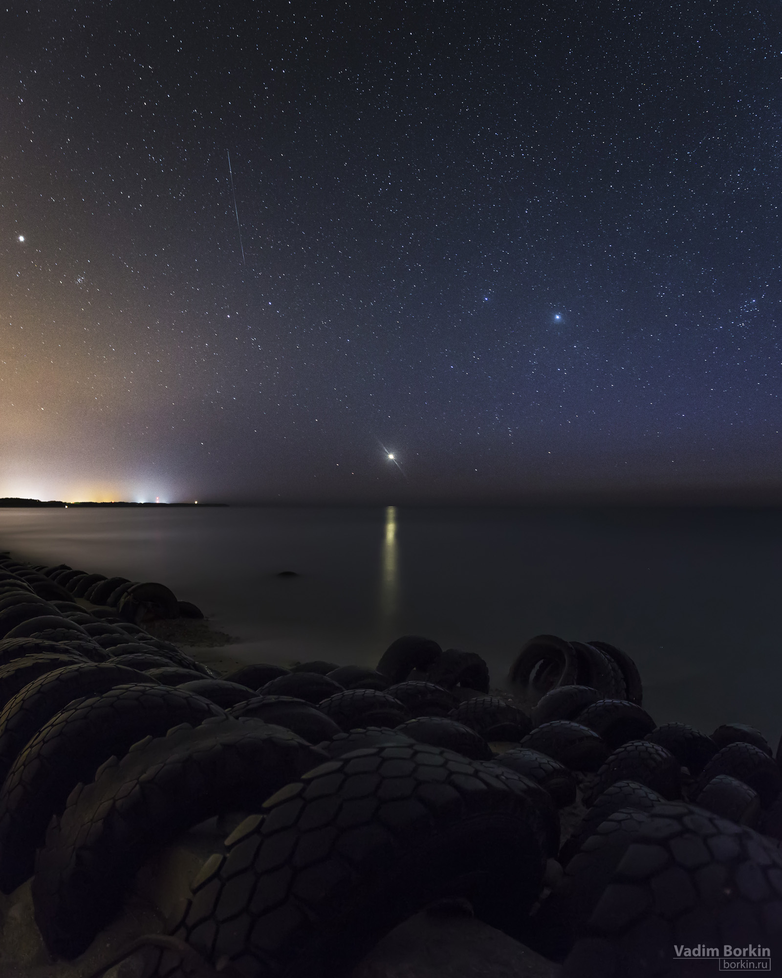 Закат Венеры, фото балтийского моря